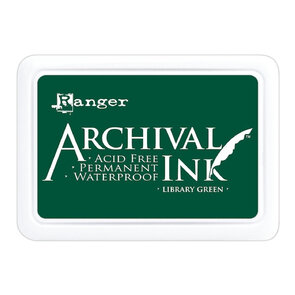  stempelinkt - watervast -  Library Green – Archivalink