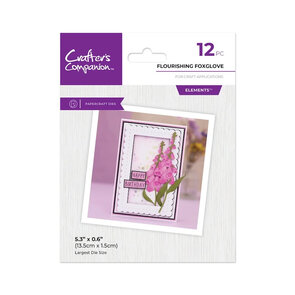 Crafter’s Companion Gemini snijmal Foxglove kopen – layered bloemen snijmal