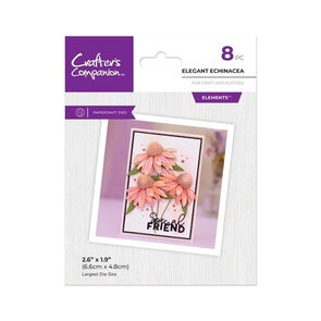 Crafter’s Companion Gemini snijmal Elegant Echinacea kopen – layered bloemen snijmal