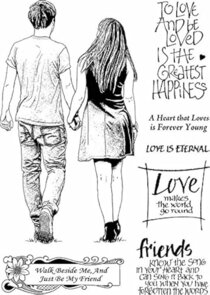 To Love and Be Loved Stempel