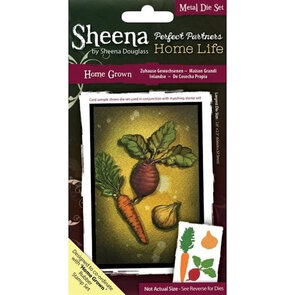 Home Grown snijmal en stempelset – huiselijke creaties uit eigen tuin