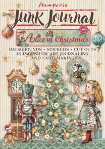 Junk journal papier Alice in Christmas kopen – vintage journaling set