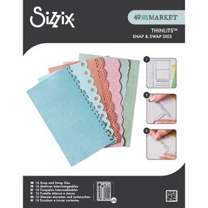 Slot Pocket snijmal set (2338) – planner snijmal | Elizabeth Craft Designs