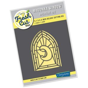 Clarity Madonna Window Die kopen | Kerst snijmal raam design