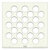 Clarity Stencil – Big Polka (7x7")