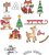 Cottage Cutz Die & Stempelset – Snow Friends: Vrolijke sneeuwpret op je winterkaarten