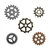 Idea-ology Tim Holtz Gadget Gears (5pcs) (TH93297)
