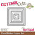 Cottage Cutz snijmallen Cross Stitched Square Set kopen – vierkante snijmal set