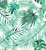Stafil vegan leer – White Tropical Leaves