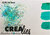 Crealies colorzz pigment poeder teal