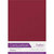 Crafters Companion parelmoer cardstock cherry