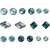 Vivi Gade Deco Rivets Blue