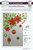 Creative Expressions Colouring Stencil – Poinsettias & Baubles (6"x8")