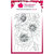 stempelset  clear -  Zinnia  - Woodware craft collection