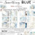 Paper Pad 8x8" - Mix Set -  Something Blue - Craft o Clock