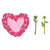 Heartfelt Creations Budding Rose Heart bundel
