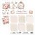 ScrapBoys Shabby Pack 2 Paper Pad 8x8 Inch – 250 gsm Dubbelzijdig Scrapbooking Papier