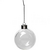 creatic company  Glazen ballen 2-delig – Ø 6 cm – set van 8 stuks
