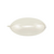 Vaessen Creative – Plastic bal vlak 2-delig – Ø 9 cm – transparant