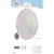Spring Awakening Dies Decorative Oval Frame  Elizabeth craft design