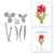Spellbinders Amaryllis snijmal -  Susans Garden Collectie