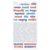 Mintay Papers Riviera Moments 6x12 Inch Paper Stickers Words – Stickervel met Woorden en Teksten