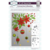 Creative Expressions Poinsettias & Baubles Companion Colouring Stencil – Kleurstencils voor 3D Embossingfolder