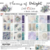 Craft O’Clock Flowers of Delight 8x8 inch Mix Medium Paper Set