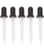 Vaessen Creative Plastic Droppers 7005-008 – 5 pipetten voor Ecoline en aquarelverf