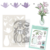 Polkadoodles Mixed Flowers Lily Vase Stempel & Stencil Set – PD8746-ST + PD8754-s
