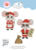 Elizabeth Craft Designs Santa and Mrs. Claus Snijmal 2387