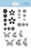 Elizabeth Craft Designs Flower Centers 3 Stempelset CS461