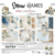 Craft O'Clock Snow Games 8x8 Designpapier