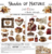 Craft O'Clock Shades of Nature Precious Mix Extra Set