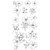 Sizzix Clear Stamps Wildflower Botanicals – 13 stuks – 666870