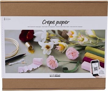 pakket - bloemen crepe - maxi 