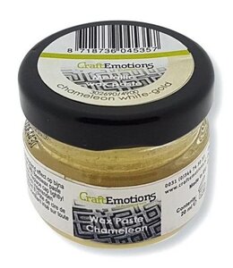 Craft Emotions Chameleon Wax White Gold