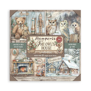 Paper Pad 12x12" – The Owl’s House  - Stamperia