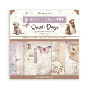 Paper Pad 12x12' -  Quiet Days - Stamperia
