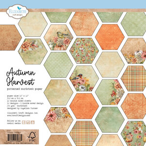 Paper Pad 12x12" - Autumn Harvest - Elizabeth Craft Design