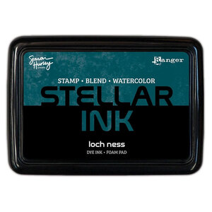  stempel inktpad - Dye inkt - Loch Ness - simon hurley foam pad
