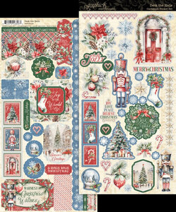 Graphic 45 Cardstock Stickers – Deck the Halls