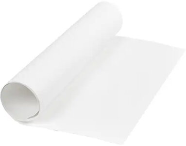 Witte faux leather paper