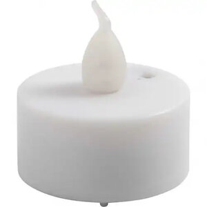 LED waxinelichtjes blaasbaar 0 set van 6 0 met batterij 0 plastic