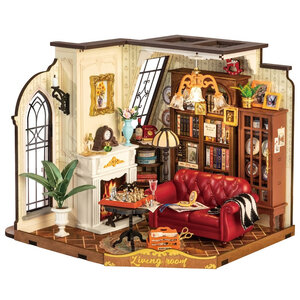 Robotime Catherine’s Living Room – DIY Miniatuurhuis