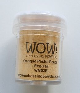Embossing Powder Pastel Peach WM02R