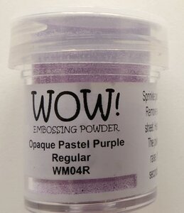  Embossing poeder - Pastel Purple  - WM04R - Wow