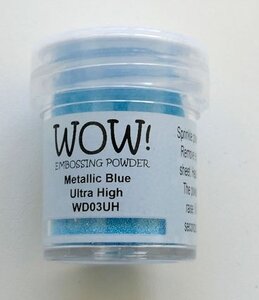 Embossing Powder -  Blue WD03UH - WOW! 