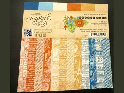 Paper Pad 6x6" -  World ' Fair - Graphic 45