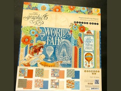 Paper Pad 8x8"  - World's Fair - Graphic 45